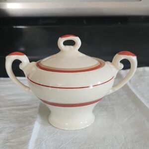 Vintage Myott Staffordshire Sugar Bowl